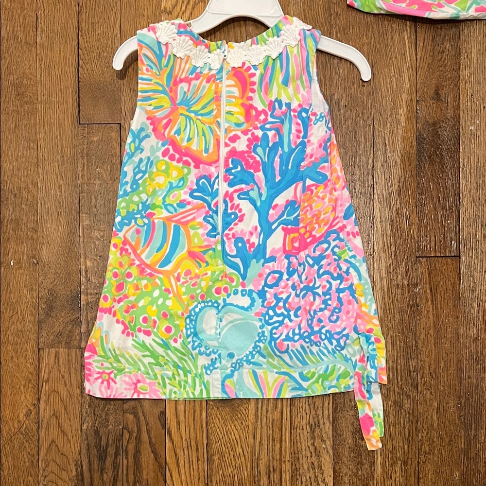 Lilly Pulitzer Multicolor Floral Kids Dress - Picture 5 of 6